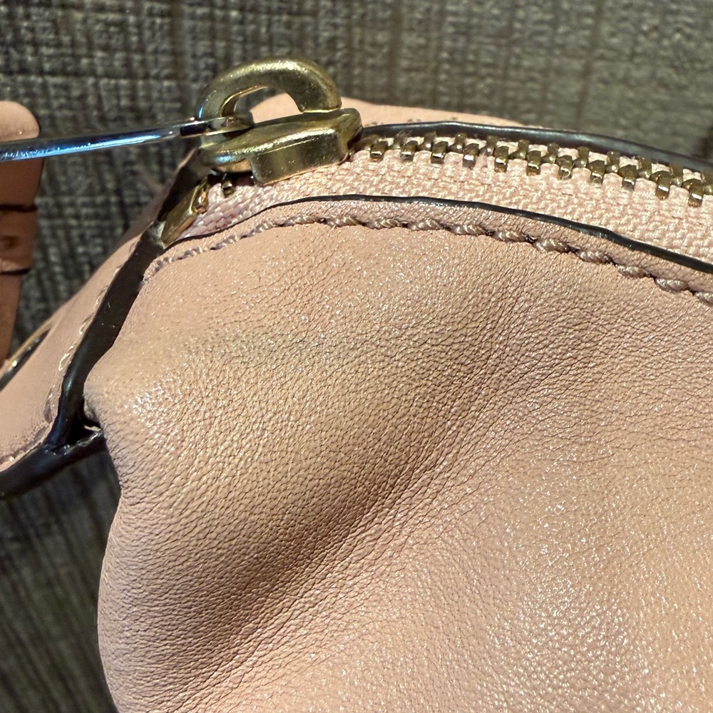 Coach Madison Rose Petal Pink Leather Bag with Crossbody Strap C1482-32405 - Picture 11 of 11